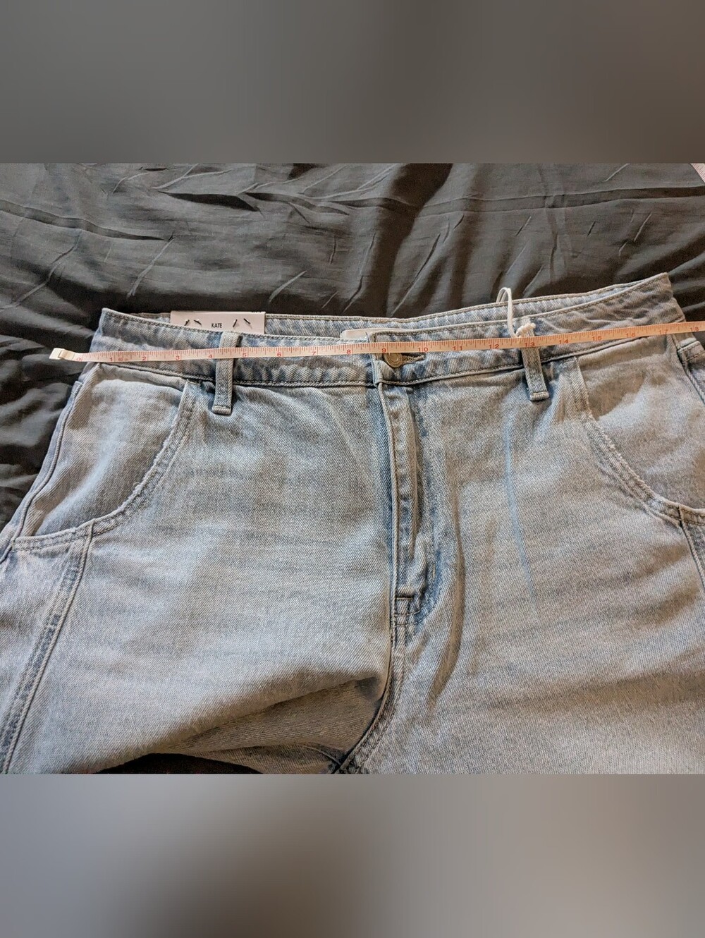 VERVET by Flying Monkey Light Wash Straight Leg Jeans - Picture 7 of 11